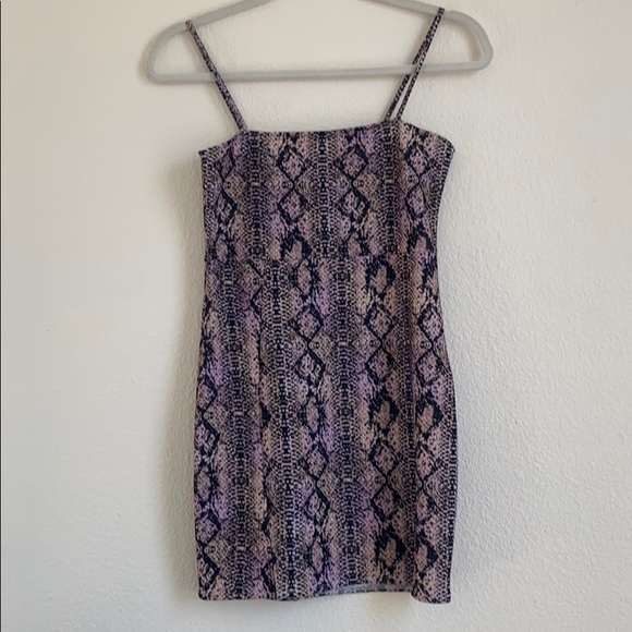 Mini dress animal print - Picture 1 of 4